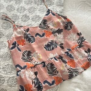 ⚜️ A New Day Pink Floral Camisole